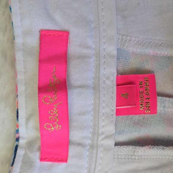 Lilly Pulitzer Pink/Blue Shorts, Womens Size 4 - Picture 2 of 10